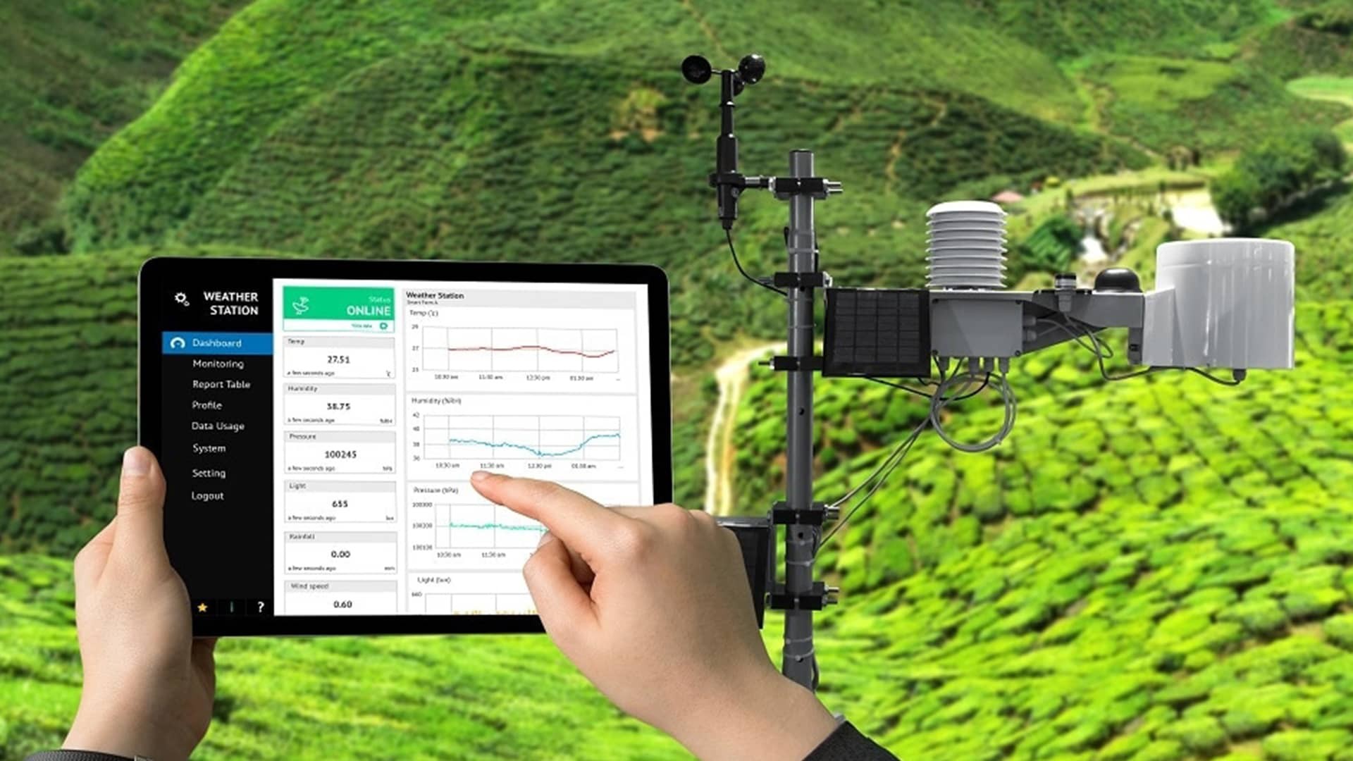 RFID를 활용한 환경 모니터링: 스마트 기상 관측소 및 생태 보호 발전