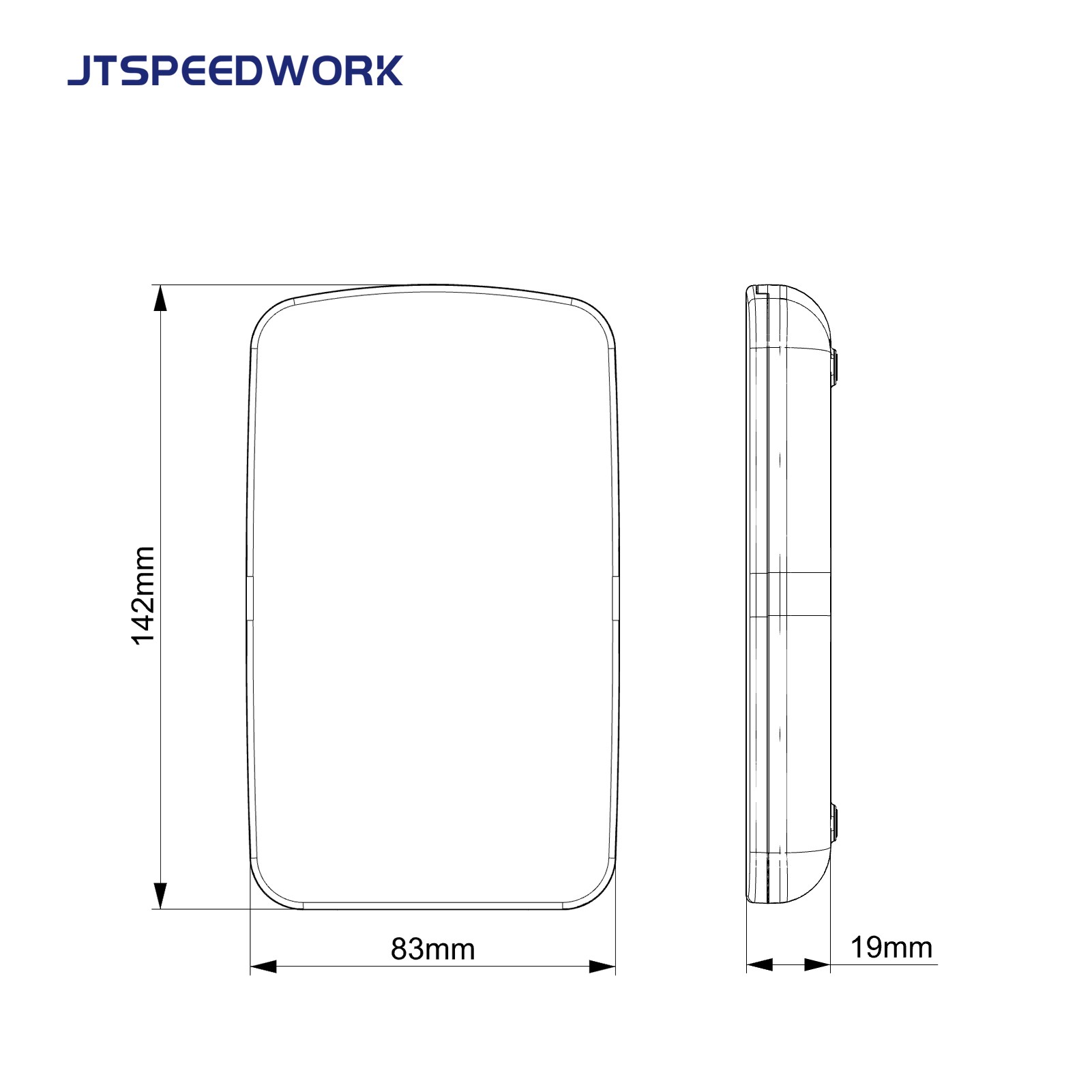 JT-6210 0-80cm UHF RFID Desktop USB Reader Writer ISO18000-6C