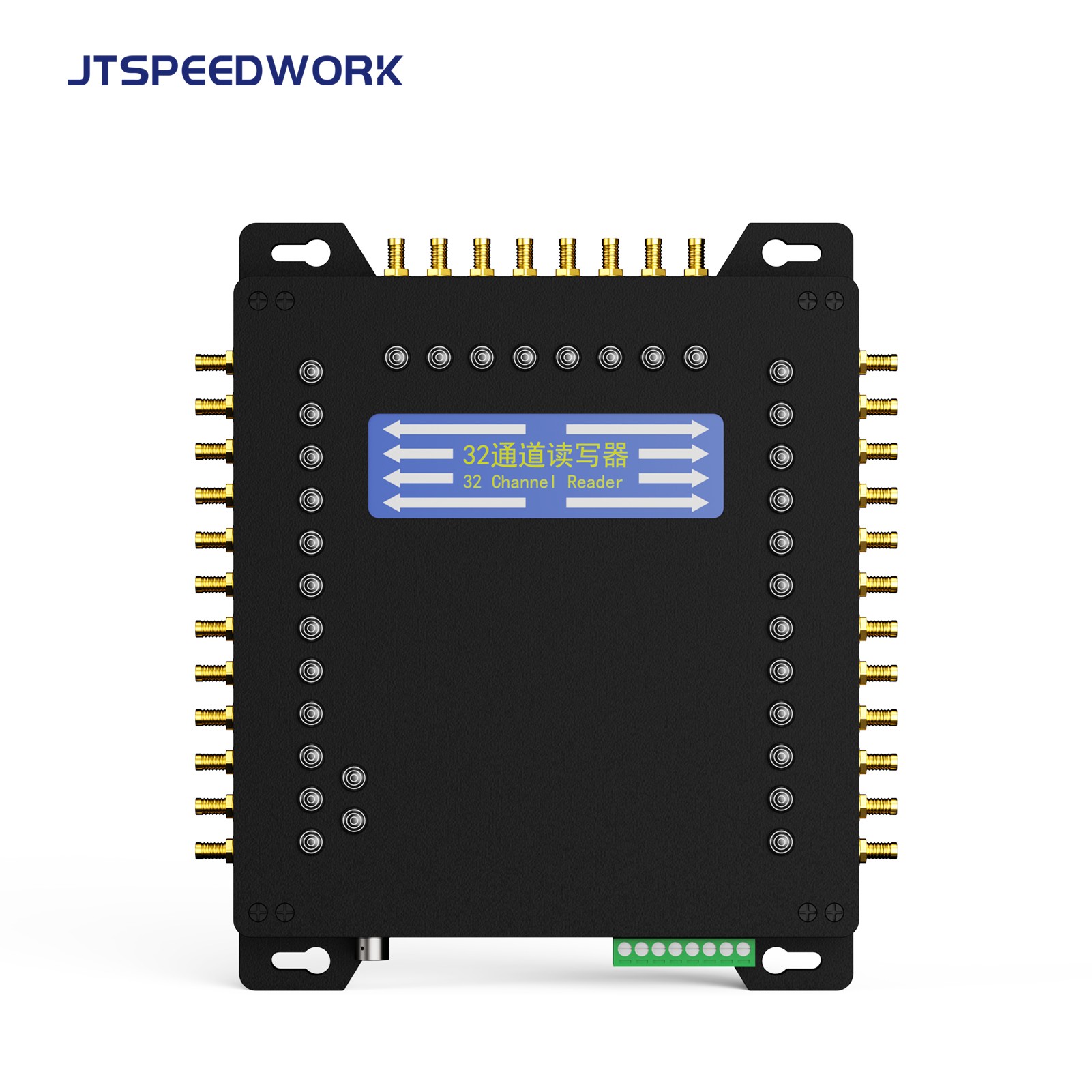 JT-932 32-Port UHF RFID Fixed Reader Impinj R2000 High Sensitivity ISO18000-6C
