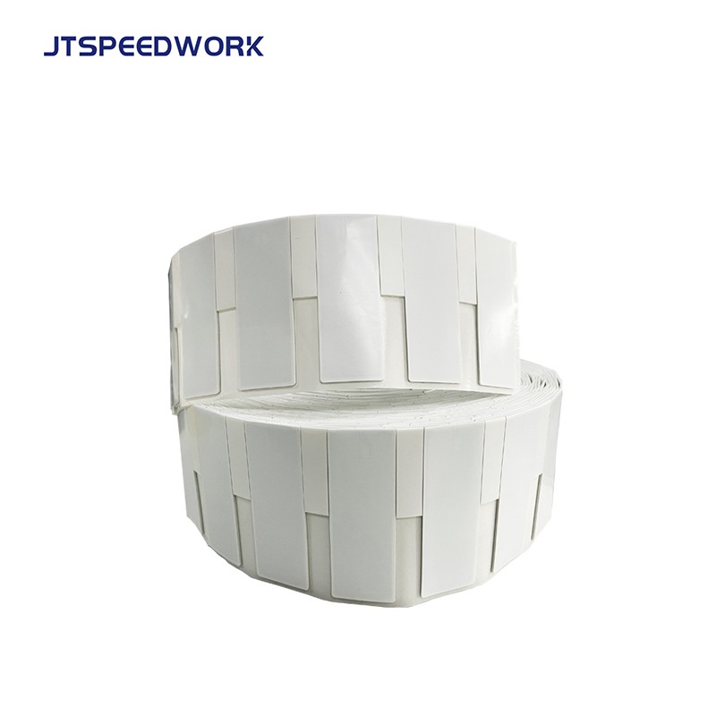 JT-K8025 80*25*1.26mm 860-960Mhz UHF Flexible Printable On metal RFID Label Impinj Monza R6-P