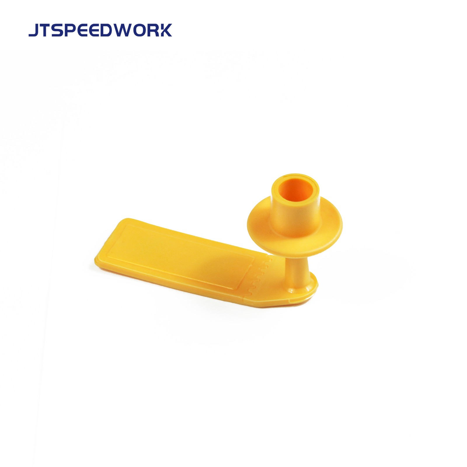 JT-E013 52.2*18.6mm  UHF RFID Animal Sheep Goat Ear Tag For Livestock Management