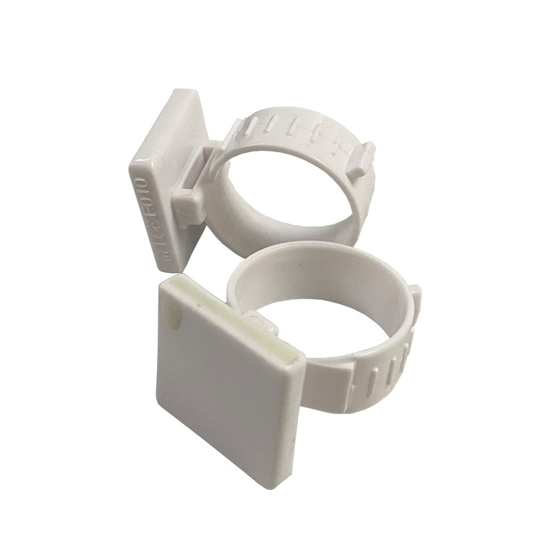 JT-D3020 UHF RFID Animal Foot Ring Tag For Chicken Duck Pigeon