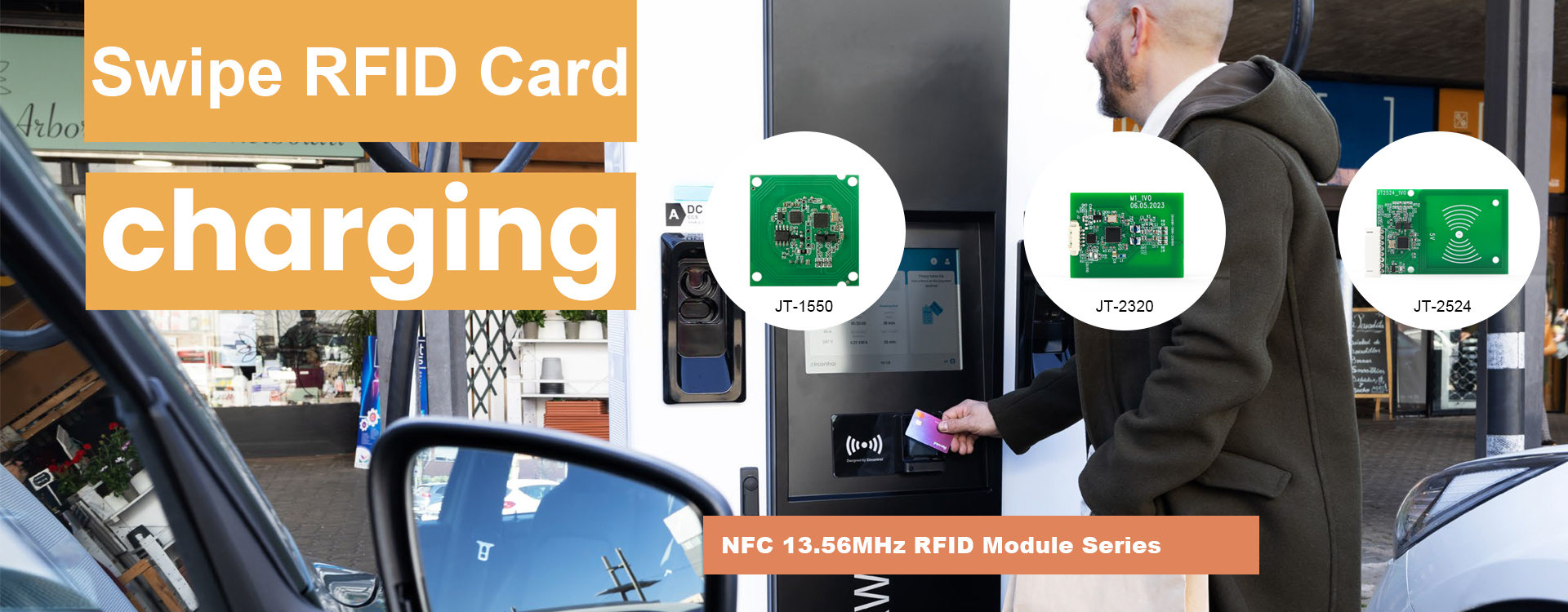 Swipe RFID Card Charging