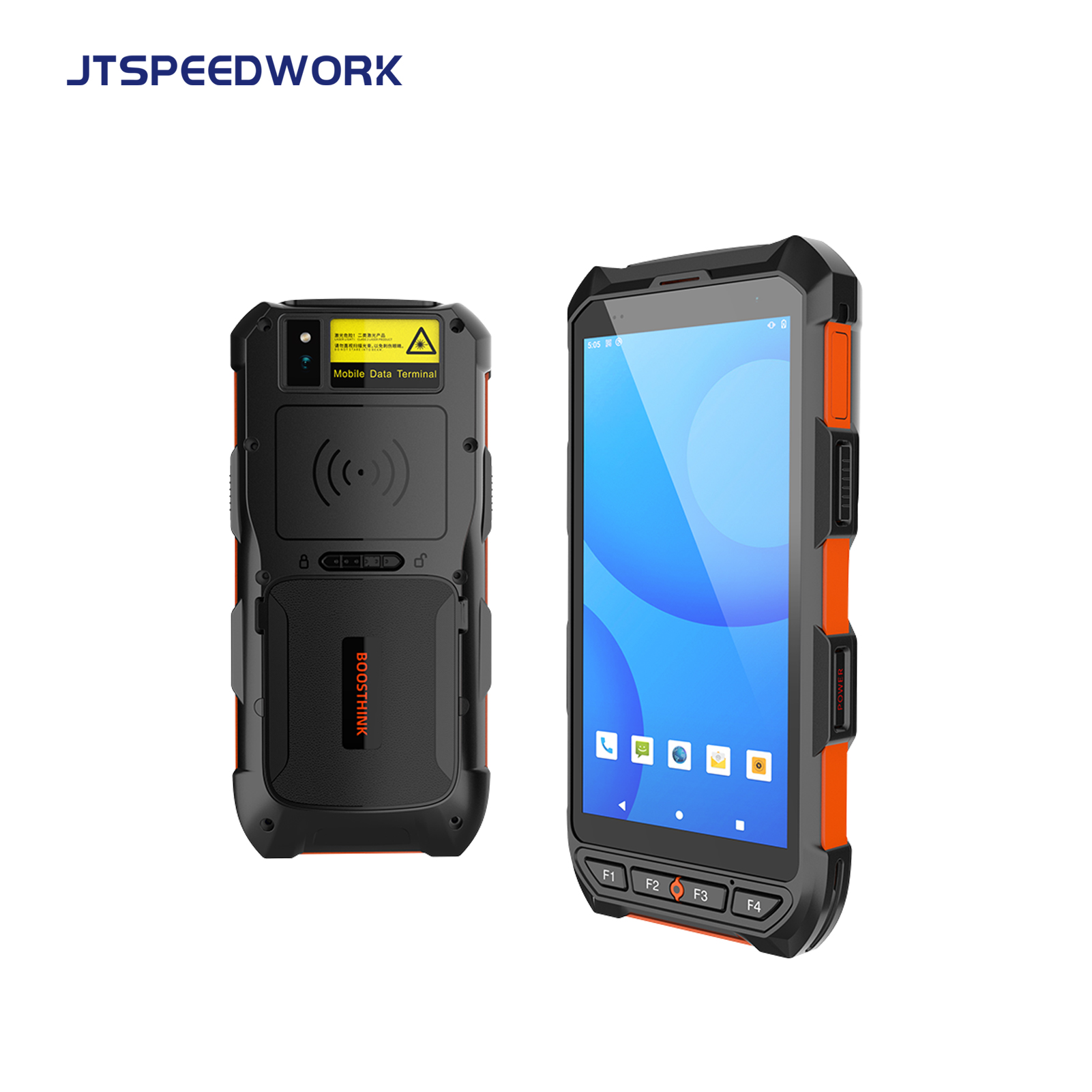 JT-C6200 Android 13 Industrial UHF RFID Handheld Reader | Impinj E710 | IP65 | 2D Barcode | NFC